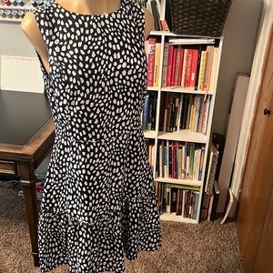 Vineyard Vines Navy & White Printed Dress